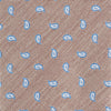 Bronze Micro Paisley Woven Silk Tie