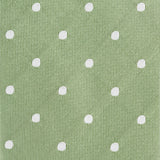 Green Polka Dot Woven Silk Tie
