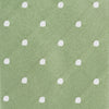 Green Polka Dot Woven Silk Tie
