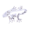 Sterling Silver Frog Cufflinks
