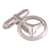 Sterling Silver Mercedes Cufflinks