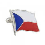 Czech Republic Flag Cufflinks