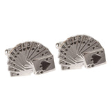 Fanned Card Cufflinks