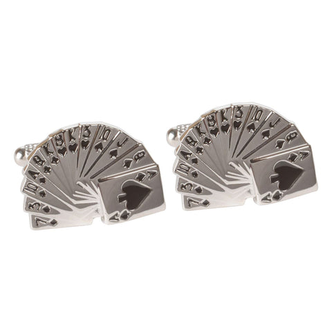 Fanned Card Cufflinks