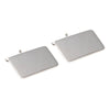 Sterling Silver Oblong Cufflinks