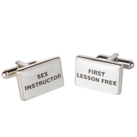 Sex Instructor Cufflinks