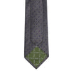 Grey & Purple Textured Spot Silk Tie