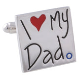 I Love My Dad Cufflinks