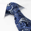 Blue Paisley Luxury Silk Tie