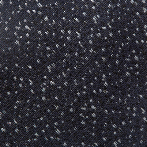 Navy Textured Fleck Slim Tie