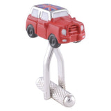 Red Mini with Union Jack Cufflinks