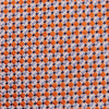 Orange Geometric Spot Woven Silk Tie