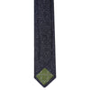Navy Textured Fleck Slim Tie