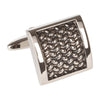 Silver Stud Pattern Cufflinks