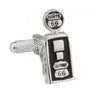 Route 66 Petrol Pump Cufflinks