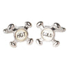 Hot and Cold Tap Cufflinks