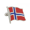 Norwegian Flag Cufflinks