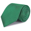 Emerald Green Silk Lattice Tie