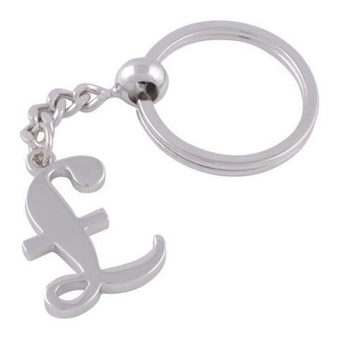 Pound Sign Keyring