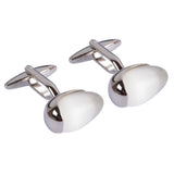 White Gem Egg Cufflinks