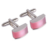 Pink Bridged Fashion Cufflinks