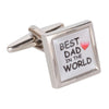 Best Dad In The World Cufflinks