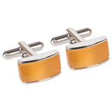 Orange Bridged Fashion Cufflinks