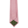 Pink Jacquard Leaf Silk Tie