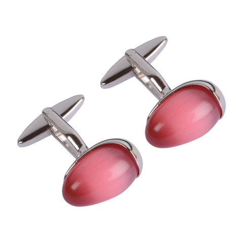Pink Egg Cufflinks