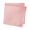 Pastel Coral Textured Woven Silk Handkerchief