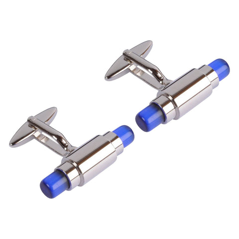 Blue Stone Bar Cufflinks