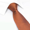 Burnt Orange Aztec Woven Silk Tie