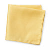 Gold Silk Plain Classic Textured Handkerchief