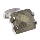 Network Stone Cufflinks