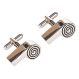 Real Working Whistle Cufflinks