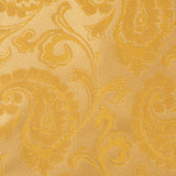 Classic Gold Paisley Silk Tie