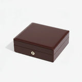 Windsor Chestnut Brown Cufflink Box