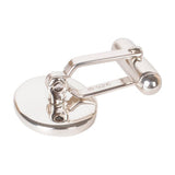 Sterling Silver Oval Cufflinks