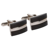 Silver Line Cufflinks