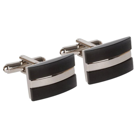 Silver Line Cufflinks