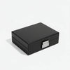 Black Lidded Mini Cufflink Box