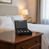 Black Lidded Mini Cufflink Box