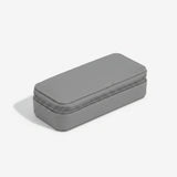 Zipped Travel Jewellery Box - Men's (Slate Grey)