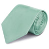 Plain Mint Green Silk Tie