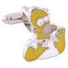 Homer Simpson Cufflinks