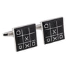 Noughts & Crosses Cufflinks