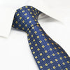 Navy & Yellow Flower Spot Silk Tie – The Tie Store