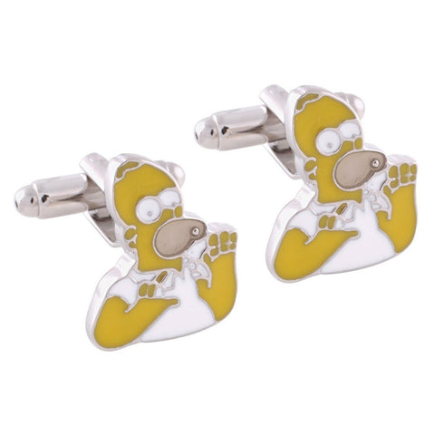 Homer Simpson Cufflinks