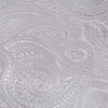 Silver Paisley Woven Silk Tie
