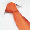 Plain Orange Tie